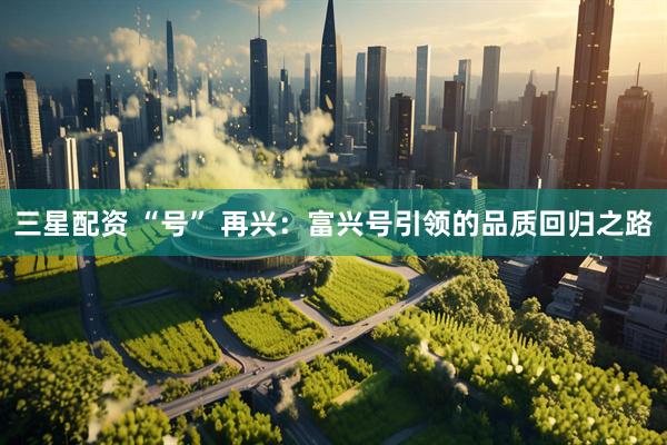 三星配资 “号” 再兴：富兴号引领的品质回归之路